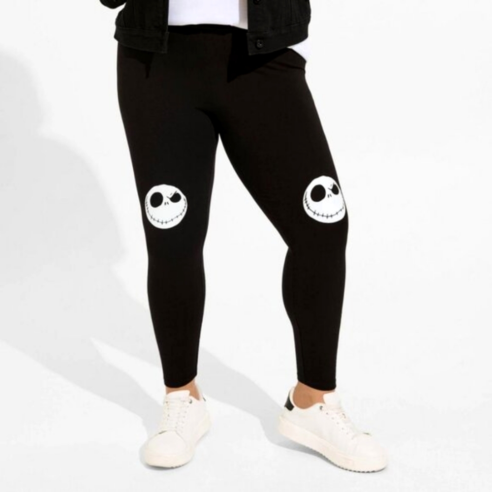 ❤️NWT TORRID LEGGING - NIGHTMARE BEFORE CHRISTMAS JACK SKELLINGTON